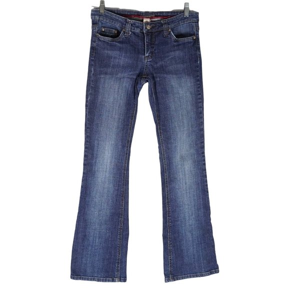 Refuge Jeans Size 9 Low Rise Boot Cut Stretch - Picture 2 of 15